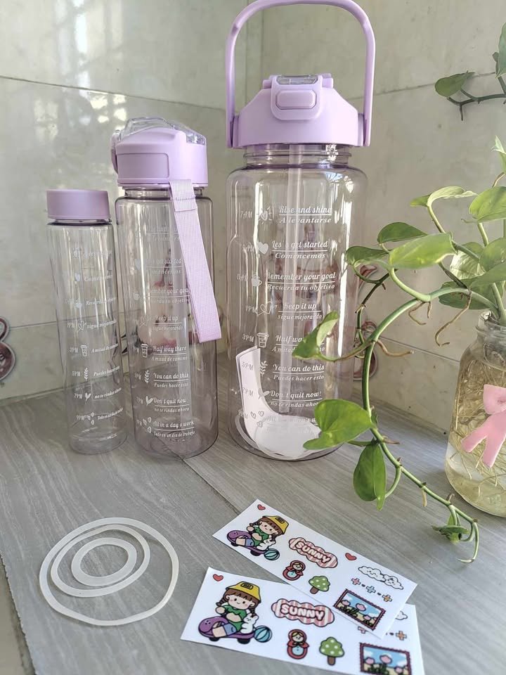 Purple Transparent 3in1 Set - Image 2