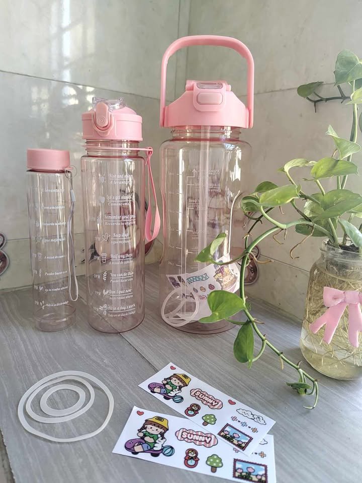 Pink Transparent 3in1 Set - Image 2