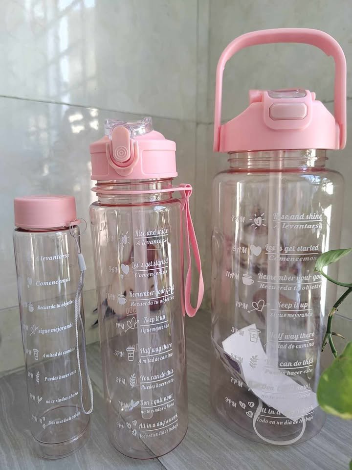 Pink Transparent 3in1 Set - Image 3