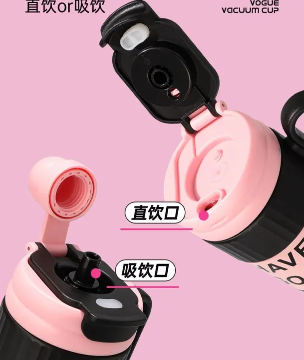 Insulated Travel Mug with Handle-750ml(Silver) - Image 4