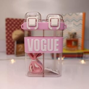 Kids 2in1 Water Bottle – 750ml(Pink)