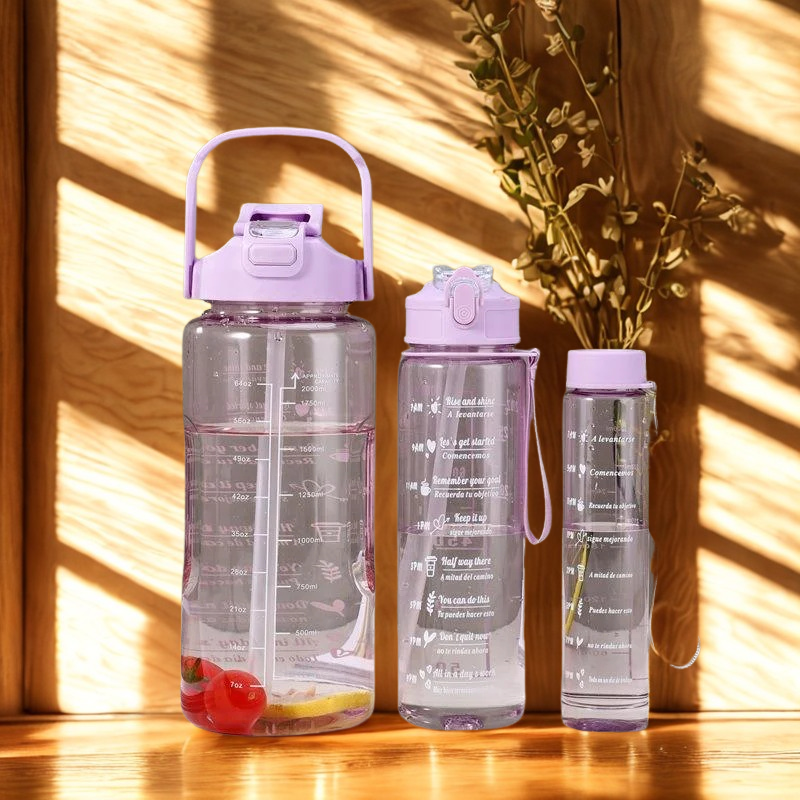 Purple Transparent 3in1 Set - Image 2